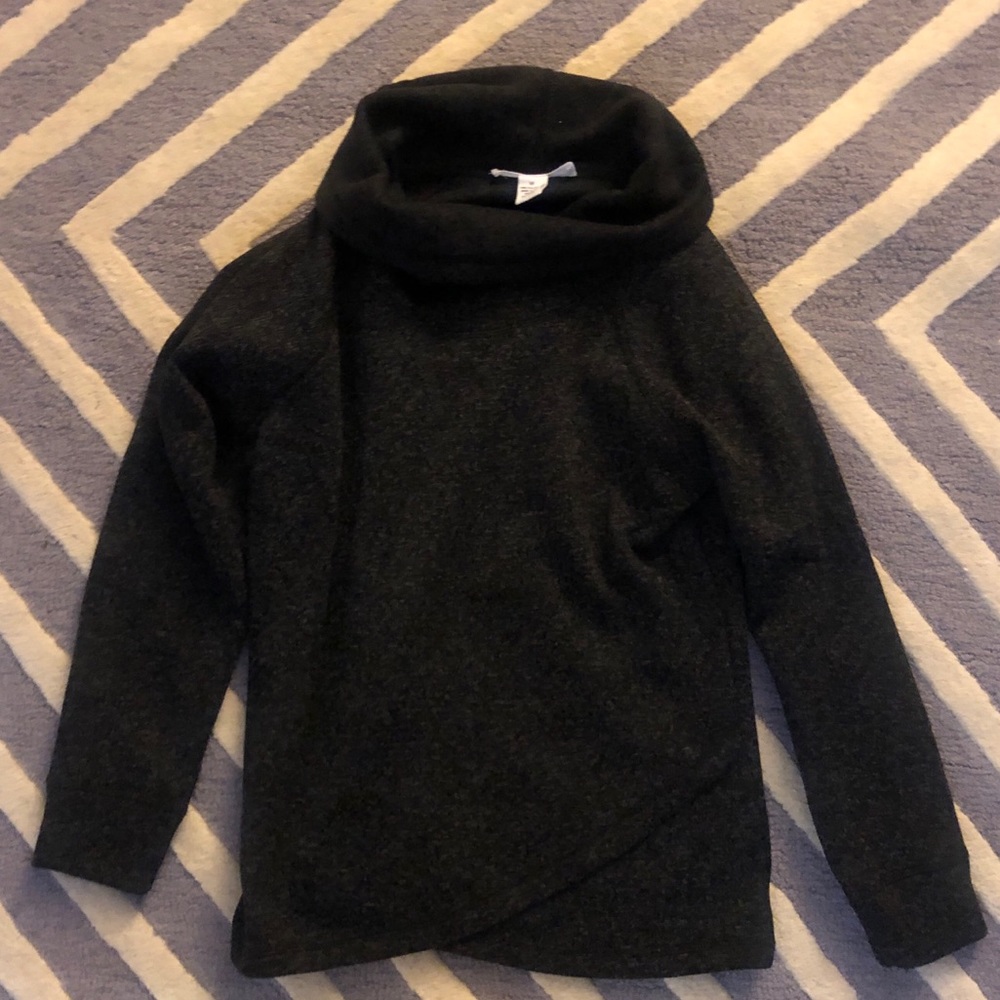 Workshop sweatshirt medium grey cowl
